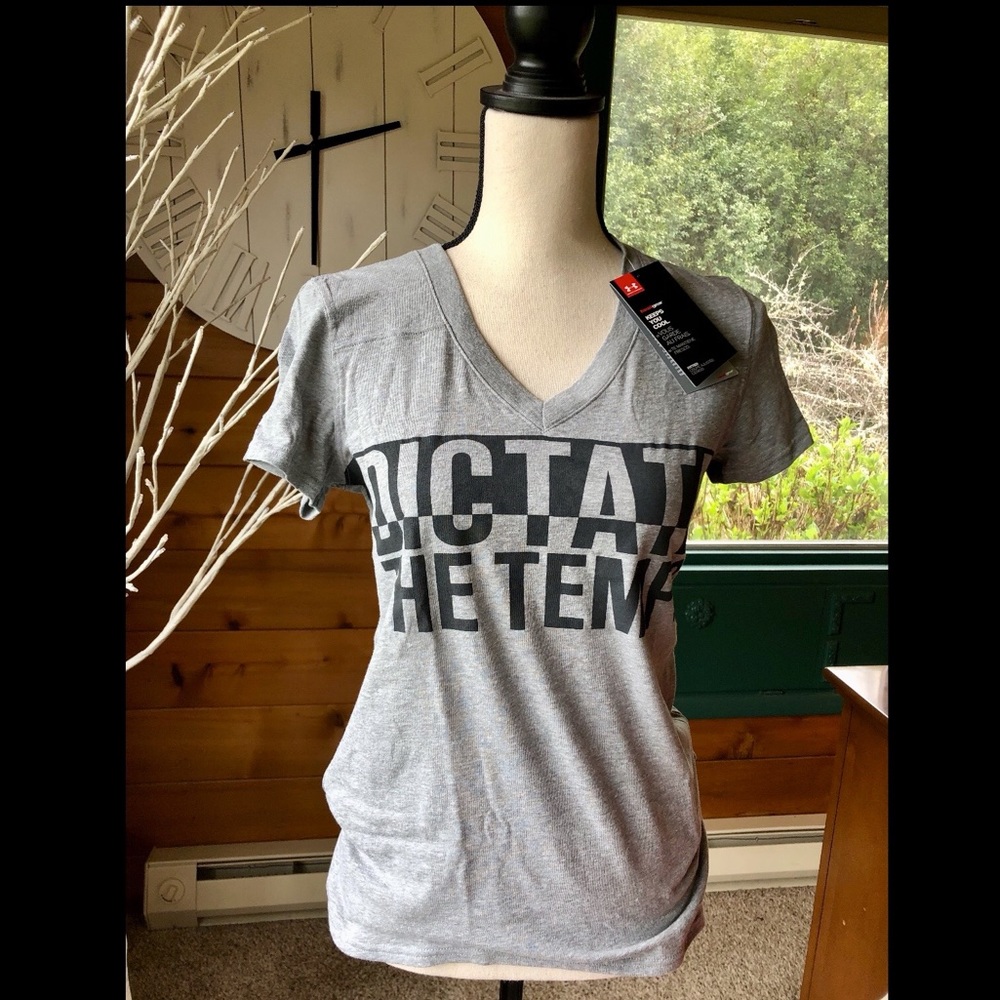 NWT Under Armour “Dictate The Tempo” Heat Gear Shirt